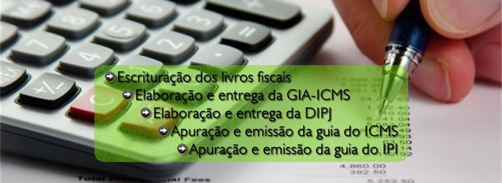  Escrituração dos Livros Fiscais